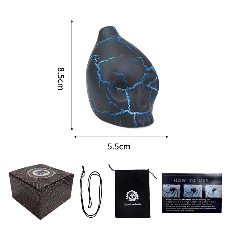 Aztec Ghost Scream Whistle: Handmade Terracotta Halloween Prank