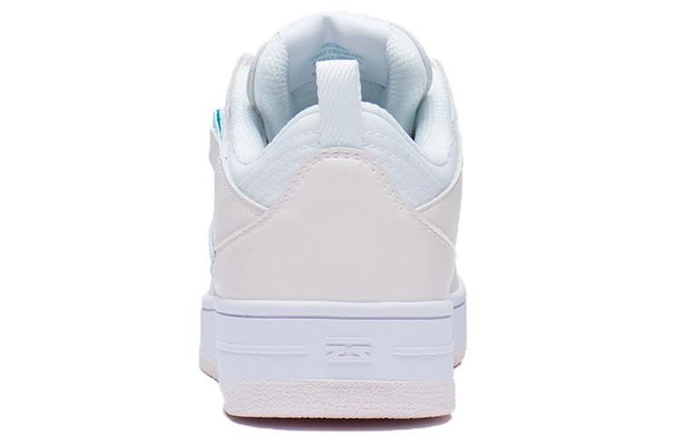 Li Ning Mystic Layer Pro Slip Resistant Abrasion Resistant Low Top Skateboard Shoes Women's White Pink AGCR314-6