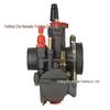 Laser-Marked Black/Red Competition PWK KR Carburetor 24-34mm for ATV Racing