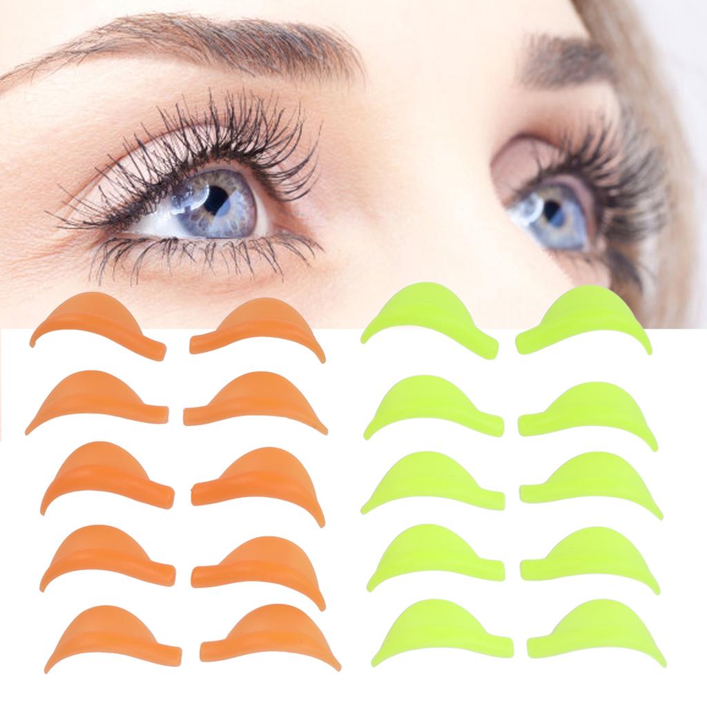 5 Size Silicone Lash Lift Rods Reusable Perfect Lifting Eyelash Perming Pads Shields for Beauty Salons