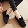 2024 Women Winter Boots Warm Plush Velvet Ankle Snow Boots Winter Sneakers Comfortable Flat Cotton Shoes for Women Zapatos Mujer