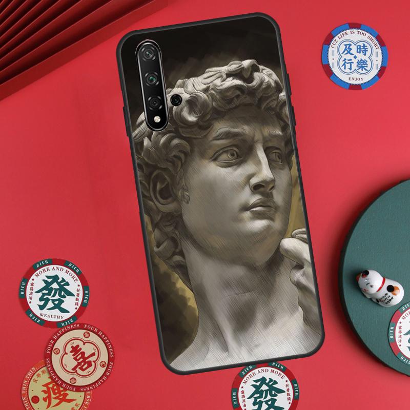 Renaissance Art Painting For Huawei Nova Y60 Y70 Y90 Y72 Y73 Y61 Y91 7i 8i 11i 12i 12s 9 10 SE P20 P30 P40 Lite Case