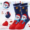 5pairs Baby Kids Cartoon Christmas Holiday Toddler Children's Socks  5-10 Years Old Gift Kids Girls Fashion Short Socks