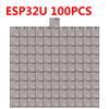 100PC ESP32 Wireless Module Smart Electronics ESP-WROOM-32 WiFi+BT+BLE MCU Module 150Mbps Hall Sensor IPEX ESP-32S ESP32U ESP-32