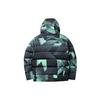 Anta Basketball Series Full Print Colorblock Hooded Down Jacket Men Outerwear Fairy-Tale-Green 152141923-4