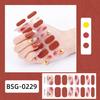 Semi-Cured Gel Nagellackstreifen Gel Nägel Vollständige Wraps Streifen Gel Nagelaufkleber