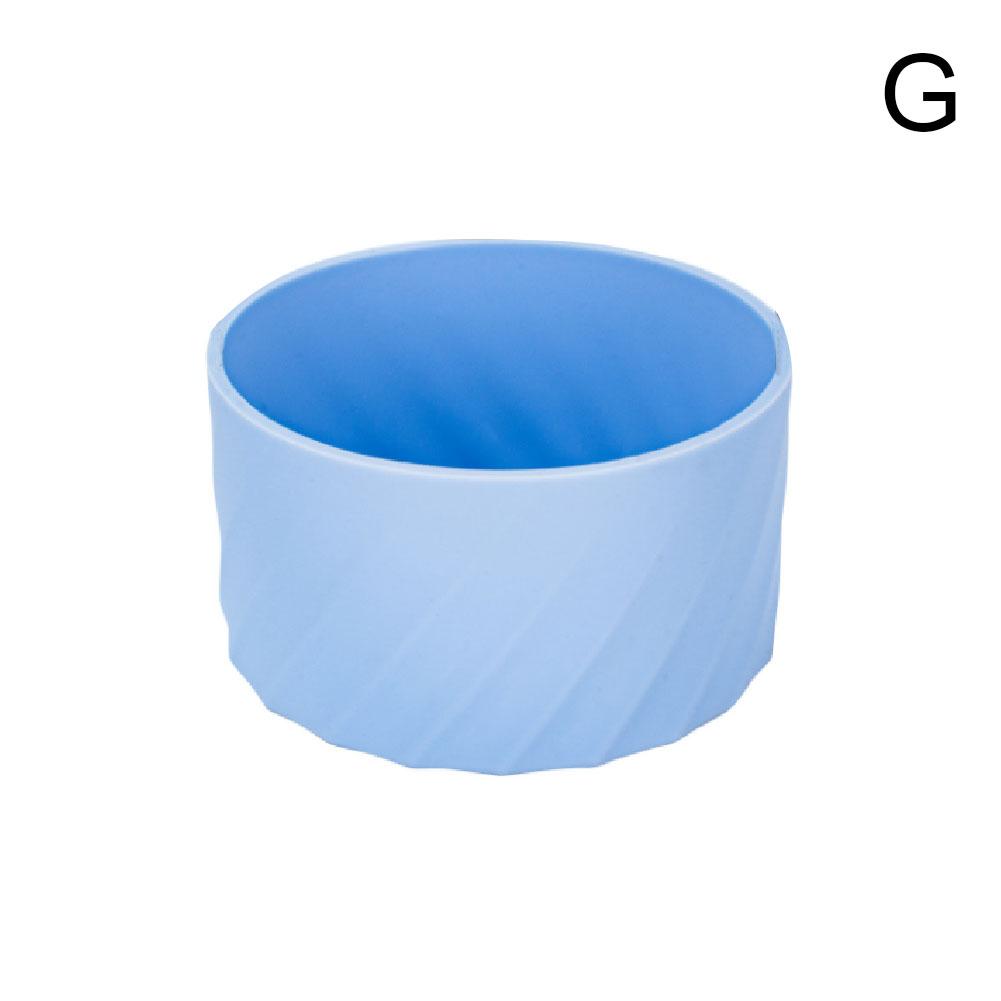 7.5cm Silicone Cup Boot for 40oz Large Capacity Coffee Tumbler Ice Flow Flip 30oz Bottle Cover Bottom Anti-slip Sleeve Cover