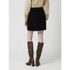 Cc Collect Cashmere Blend Handmade Mini Skirt C254msd501