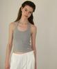 Sseomweeobeoteo Halter Pendant Sleeveless - Gray