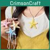 Dolphin Resin Starfish Necklace For Women Summer Beach Vacation Jewelry Accessory