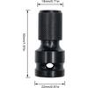 Socket Extension Bit Holder Impact Wrench to Drill Adapter 1/2 to 1/4 Hex Converter For Electric Wrench Power Tools Heavy Duty