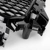 RS3 Style Front Hood Henycomb Bumper Grille Grill Fit A3 S3 2013-2016 Black
