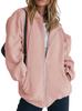 2024 Unisex Plus Velvet Hooded Sweatshirt Cardigan Zipper Windbreaker Casual Top