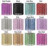 10Pcs Napkin Rings Silver Gold Rhinestone Bows Holder Ring Serviette Buckles Wedding Event Decoration Party Supplies