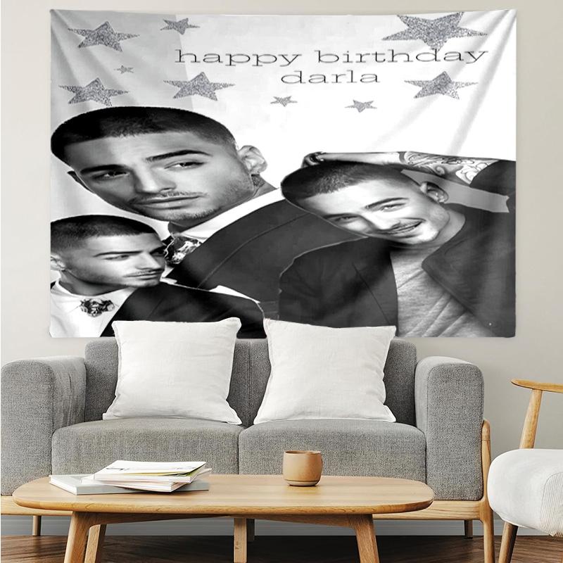 1PC Maluma Fashion Collaboration Tapestry Accessories Playroom Tapestry, for Bedroom,Livingroom, Dormitory Room Wall Decor Fan Birthday Gifts