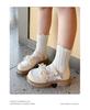 British Style Girls' Leather Mesh Soft Sole Princess Shoes - 2025 Summer Collection