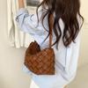 Einschultertasche - Elegante Damen-Achseltasche für den lässigen Transport, Gewebtes Design