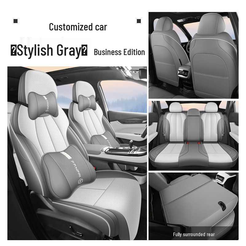 All-Season Seat Covers for Fourth-Generation Geely Boyue L - Full Coverage, Fits 25 Models