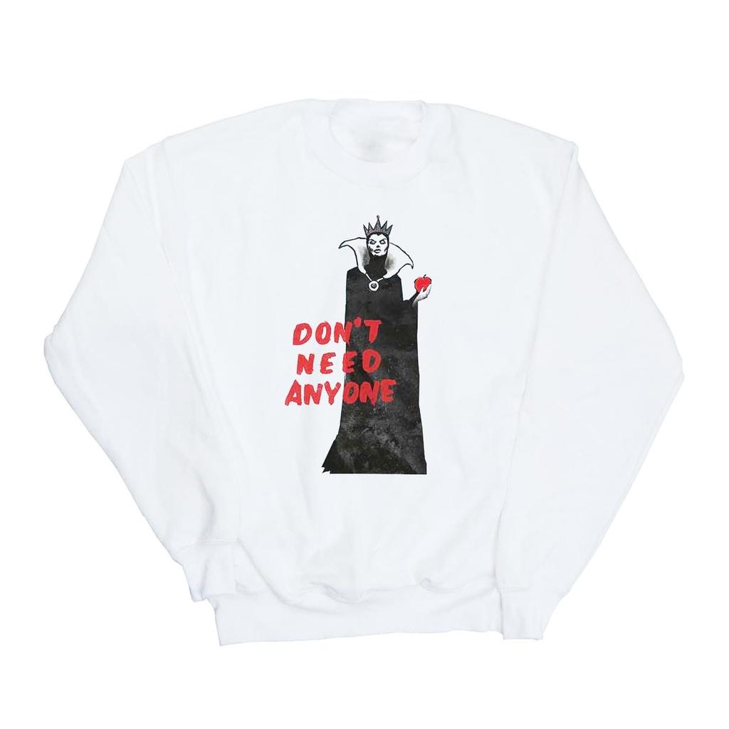 Disney Womens/Ladies Villains Don´t Need Anyone Sweatshirt