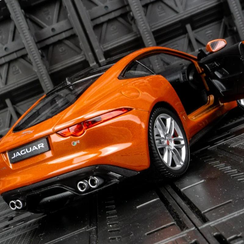1:24 scale Jaguar F-type coupe alloy car model two-door coupe metal ornaments adult collectibles gifts for friends children toy