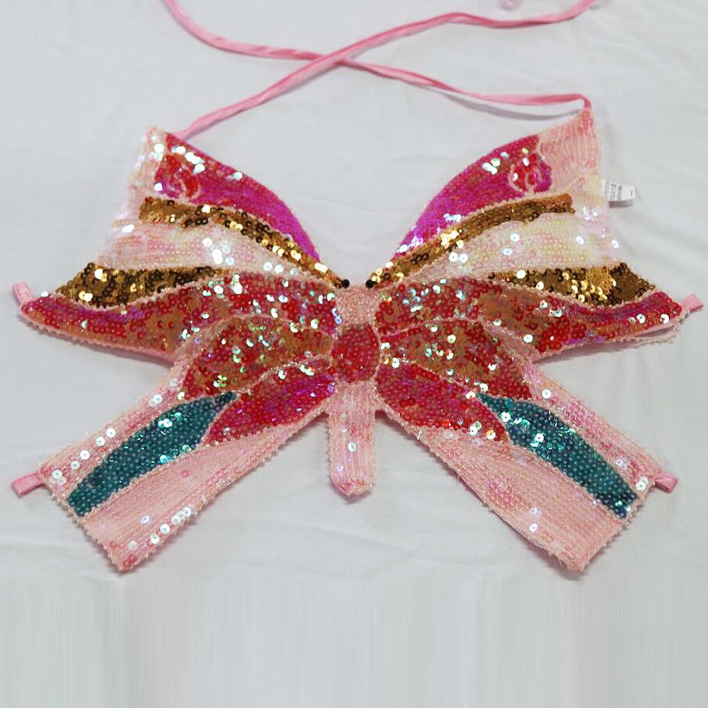 Sparkly Stage Costume With Polyester And Spandex For Nightclub Dancers