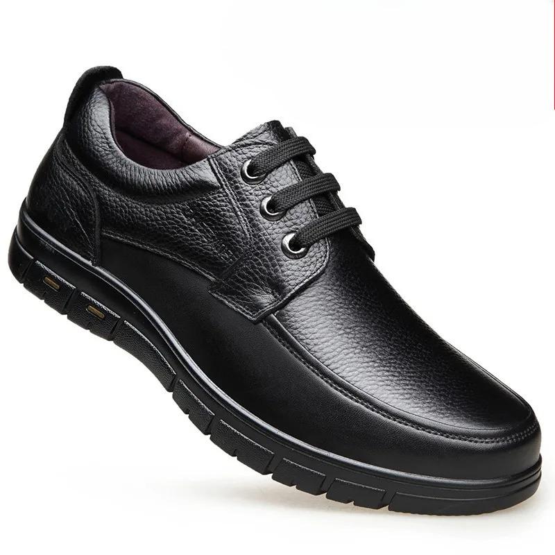 Men's Casual Shoes Luxury Soft Leather Shoes Slip-On Loafers Soft Sole Driving Shoe Mens Loafers Lace Up Walking Flats Man Shoes