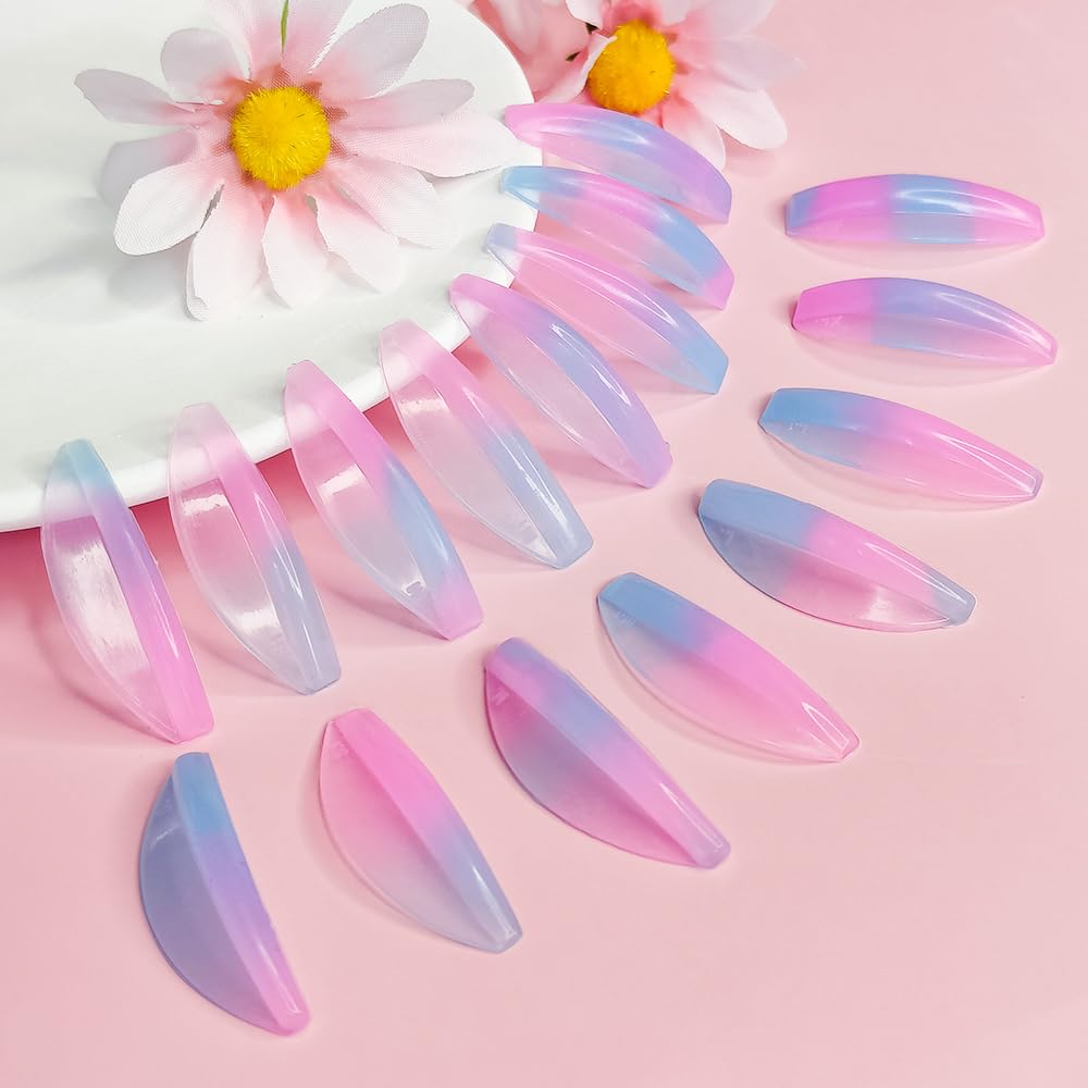 Libeauty Lash Lift Silicone Reusable Lash Perm Size 8 Lash Curling Lash Lifting Ideal for Lifting Eyelashes Pads, Rods, Pairs, Pads, Shield,