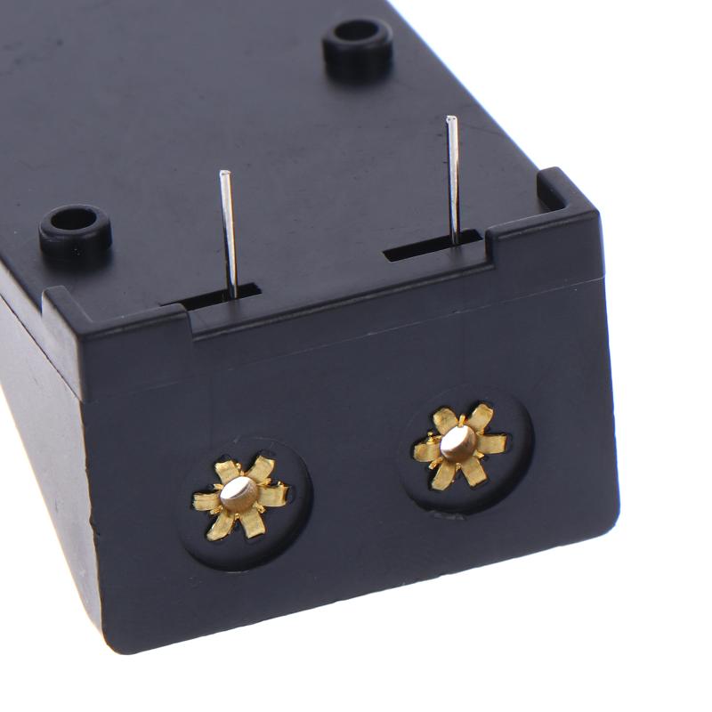 5Pcs 9V Battery Holder With Pins 9V Battery Clip Holder 9V Battery Case 9V Box Diy Accessories