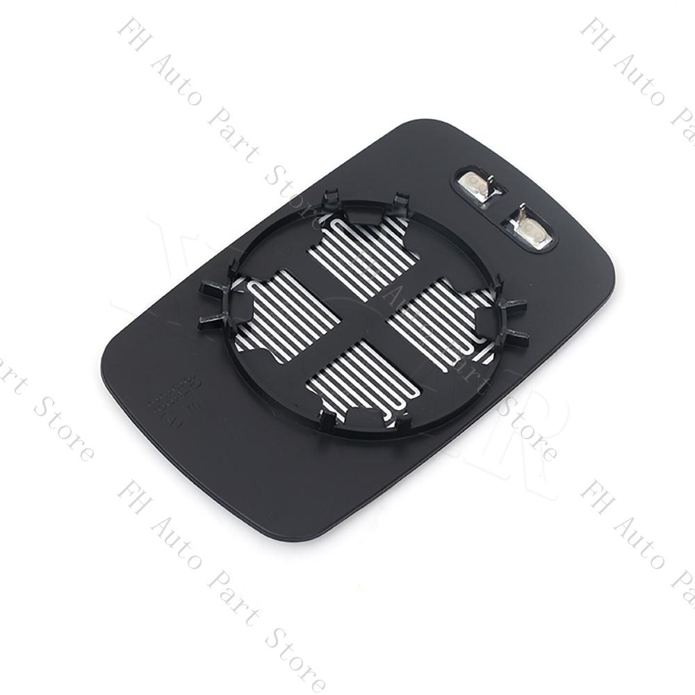 For BMW 3-Series E46 / 5-Series E39 Sedan Wagon 1997 1998 1999 2000 2001 2002 2003 Blue Heated Rearview Side Mirror Glass Lens