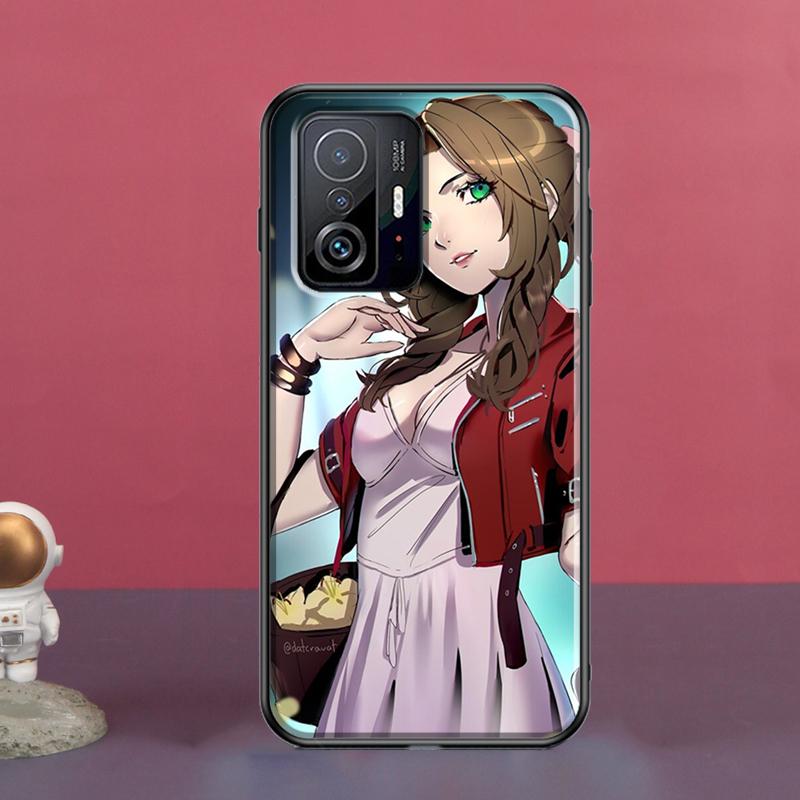 Aerith Gainsborough Final Fantasy For POCO X5 X3 F5 Pro X4 F4 GT M5s C40 F3 Case For Xiaomi 13 Lite 12 11T 12T Pro 12X Cover