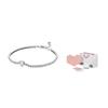 Shining Heart Shaped Tennis Bracelet Women Bracelet Silver 590041C01
