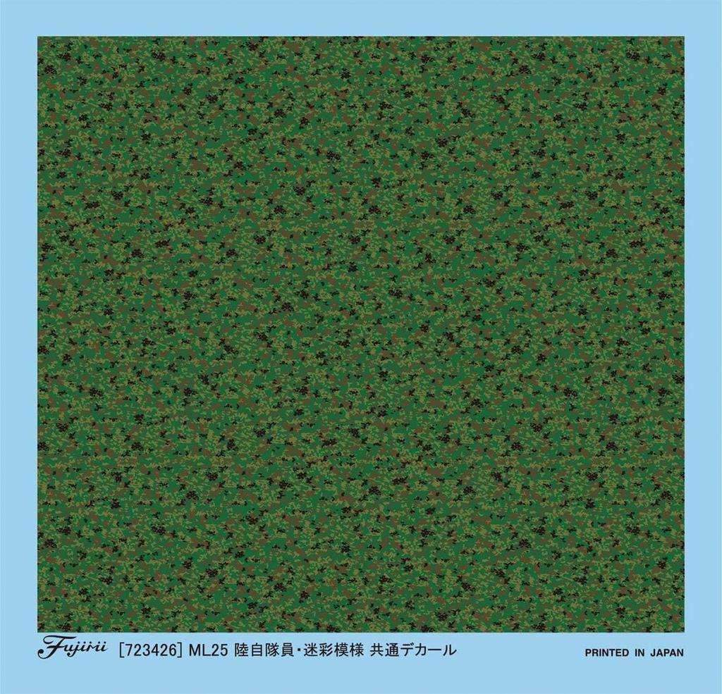 Fujimi Model Vojenská série Pozemní síly člen 1/72 č. 25 Sebeobrana (vozidlo 1) ML-25