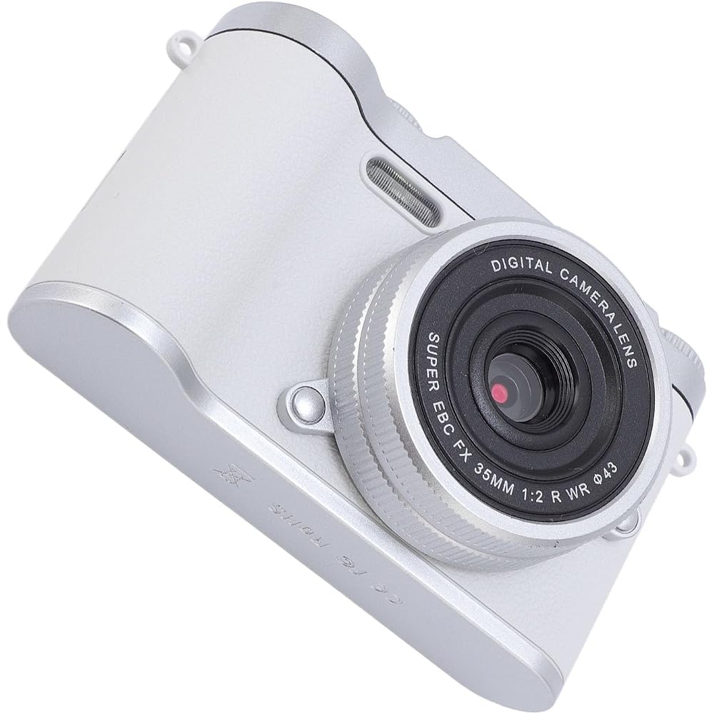 Miniature Digital Camera, Autofocus HD 48MP Digital Camera with 8X Digital Zoom, for Teen Photography (Silver)