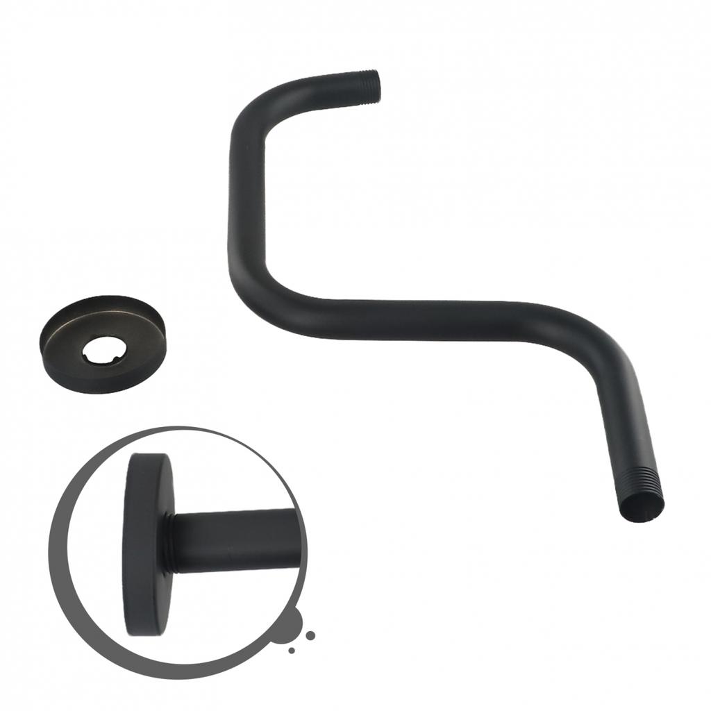With Flange Ceiling Bracket Shower Head 13inch Head Extension