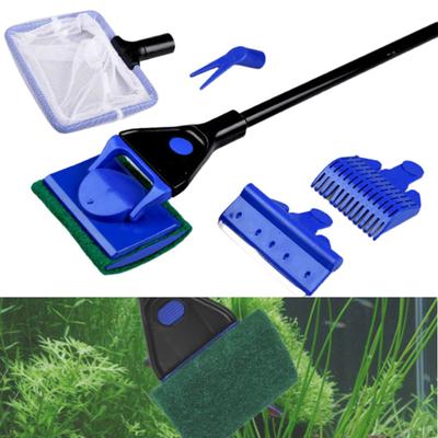 Fish Tank Cleaner Multifunctional Stretchable ABS Smellless 5 In 1 Clean Set for Water Changing