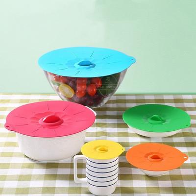 Sealed Keep Fresh Heat Resistant Reusable Microwave Cover Food Lid Kitchen Gadgets Storage Cover