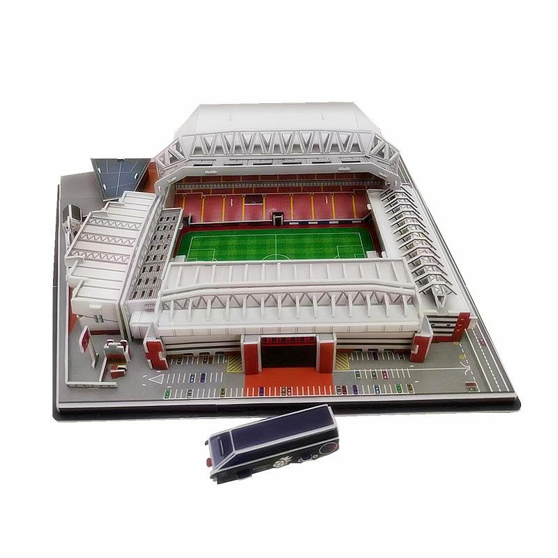 DIY 3D World Famous Building Model Three-dimensional Jigsaw Puzzle Football Stadium Stadium DIY Assembling Toy