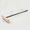 Long Pizza Oven Brush Aluminum Alloy Handle Grill Cleaner Barbecue Brushes for Campings