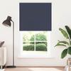 VidaXL Verdunkelungsrollo Marineblau 125x230 cm Stoffbreite 121,6 cm