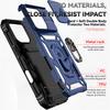 Slide Camera Armor Case For iPhone 16 15 14 13 12 11 Pro Max Mini XS XR X 7 8 Plus Cover Lens Protection Ring Stand Holder Funda