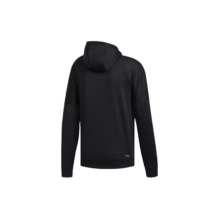 adidas Sweatshirts Men's Black Hooded Moderate Regular FR8272