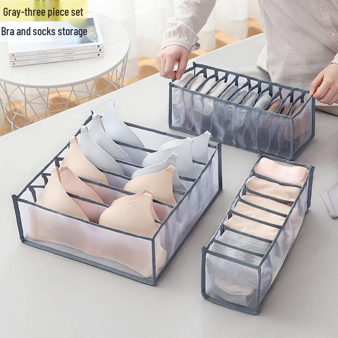 Drawer-Style Bra, Sock, and Underwear Storage Box