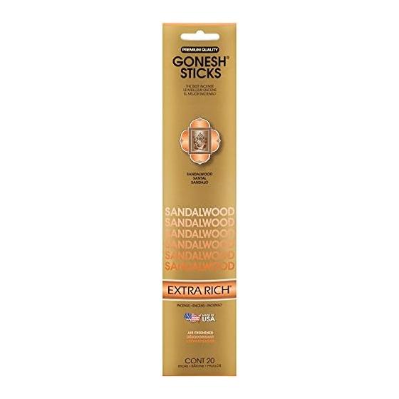Daika GONESH Incense Stick EXTRA RICH SANDALWOOD 20 pieces