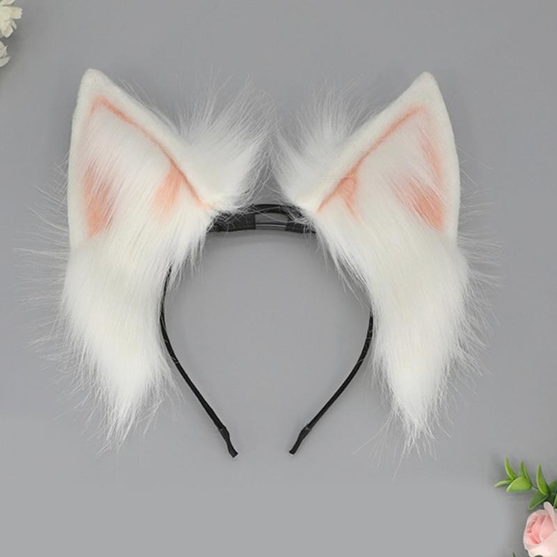Halloween Cats Ear Hair Hoop Cute Girls Live Broadcast Cosplay Party Headwear