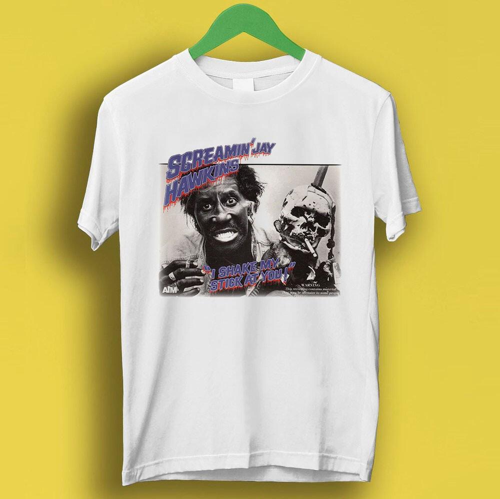 26 Jay Hawkins Screamin Voodoo R&B Rock Gift Tee T Shirt P1343 Unisex T-Shirt XXXXL