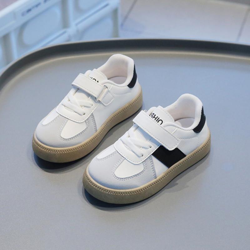 New Spring and Autumn Children's Sports Shoes Fashionable and Comfortable Soft Sole College Style Casual Boys' German Training Shoes