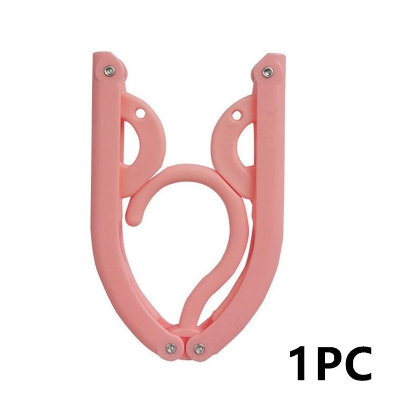 

Portable 1/5PCS Foldable Clothes Hanger Travel Portable Clothes Hanging Rack Multi-functional Storage Home Business Trip