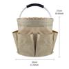 Langlebige Oxford-Stoff Große Aufbewahrungs-Organizer-Tasche 17L 5 Farben Autowäsche-Aufbewahrung mit Griff Faltkorb Outdoor-Picknick