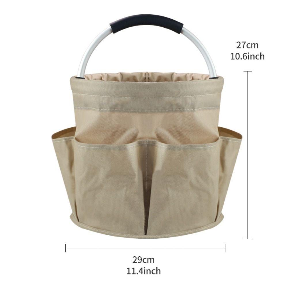 Langlebige Oxford-Stoff Große Aufbewahrungs-Organizer-Tasche 17L 5 Farben Autowäsche-Aufbewahrung mit Griff Faltkorb Outdoor-Picknick
