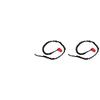 2Pcs Kayak Paddle Leash Nylon Rubber Corrosion Resistant Stretchable Anti Loss Rope Kayak Rod Leash Black